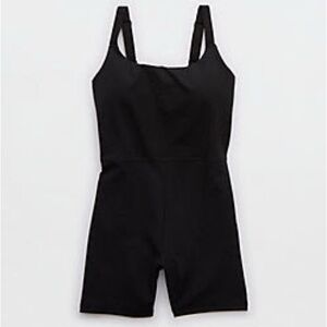 OFFLINE By Aerie The Hugger Scoop 5" Romper in size Small